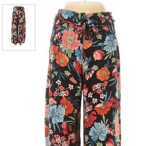 Zara Basic Floral Trouser